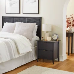 26"x26" Grid Lines MatelassĂ© Euro Bed Pillow Light Gray - Hearth & Handâ„¢ With Magnolia: Cotton, Indoor, Farmhouse Style