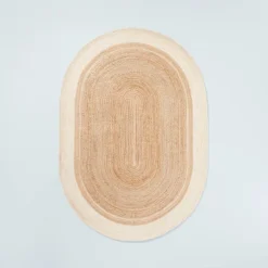 Bordered Color Block Braided Jute Area Rug Cream/Natural - Hearth & Hand™ With Magnolia 9 Bordered Color Block Braided Jute Area Rug Cream/Natural - Hearth & Hand™ With Magnolia -Hearth & Hand With Magnolia Shop GUEST 0a81f656 abad 4d47 9e9b 653234a3bd82