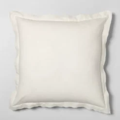 26"x26" Cotton & Linen Blend Euro Pillow - Hearth & Hand™ With Magnolia 9 26"x26" Cotton & Linen Blend Euro Pillow - Hearth & Hand™ With Magnolia -Hearth & Hand With Magnolia Shop GUEST 13ff8b03 195c 4d16 b116 932032f3a8a8