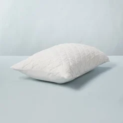 Diamond Stripe Matelassé Pillow Sham - Hearth & Hand™ With Magnolia 5 Diamond Stripe Matelassé Pillow Sham - Hearth & Hand™ With Magnolia -Hearth & Hand With Magnolia Shop GUEST 1d1dfbac f897 4282 b3ef 0d6687000785