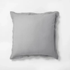 26"x26" Cotton & Linen Blend Euro Pillow - Hearth & Hand™ With Magnolia 11 26"x26" Cotton & Linen Blend Euro Pillow - Hearth & Hand™ With Magnolia -Hearth & Hand With Magnolia Shop GUEST 1f4e7c9c 7aad 4e11 8e9d 563ce5516505