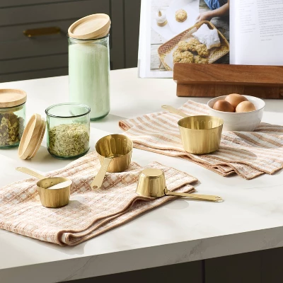 4pc Stainless Steel Measuring Cups Vintage Brass Finish - Hearth & Hand™ With Magnolia -Hearth & Hand With Magnolia Shop GUEST 20f71a7d e49c 4ee4 8134 1e1671bf4766