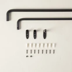 French Return Curtain Rod Matte Black - Hearth & Hand™ With Magnolia 7 French Return Curtain Rod Matte Black - Hearth & Hand™ With Magnolia -Hearth & Hand With Magnolia Shop GUEST 222d72d9 a14d 44cc 9a47 af5b627255f7