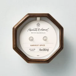 Octagonal Ceramic Harvest Spice Fall Jar Candle Metallic Bronze - Hearth & Hand™ With Magnolia 6 Octagonal Ceramic Harvest Spice Fall Jar Candle Metallic Bronze - Hearth & Hand™ With Magnolia -Hearth & Hand With Magnolia Shop GUEST 25595fb8 85fc 4bb6 b060 62e47b9cdce6