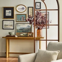 20"x24" Horizontal Landscape Mountain Framed Wall Art - Hearth & Handâ„¢ With Magnolia