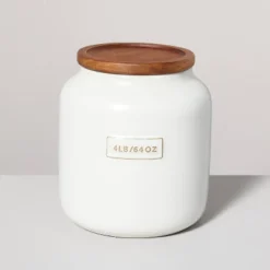 Dry Goods Stoneware Canister With Wood Lid Cream/Brown - Hearth & Hand™ With Magnolia 10 Dry Goods Stoneware Canister With Wood Lid Cream/Brown - Hearth & Hand™ With Magnolia -Hearth & Hand With Magnolia Shop GUEST 2c91d4cc d7f4 4ffb ae0c 3739dc8140bd