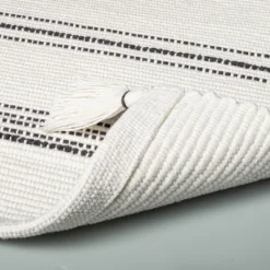 Tonal Stripes Bath Rug Sour Cream/Railroad Gray - Hearth & Hand™ With Magnolia 5 Tonal Stripes Bath Rug Sour Cream/Railroad Gray - Hearth & Hand™ With Magnolia -Hearth & Hand With Magnolia Shop GUEST 2f18d171 85d9 4317 8172 0e2d70fef955