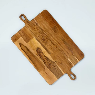 Large Double Handle Wood Serve Board - Hearth & Hand™ With Magnolia 3 Large Double Handle Wood Serve Board - Hearth & Hand™ With Magnolia - Image 3