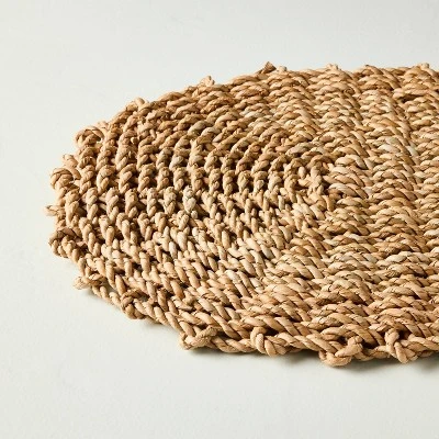Oblong Woven Charger - Hearth & Hand™ With Magnolia 2 Oblong Woven Charger - Hearth & Hand™ With Magnolia - Image 2