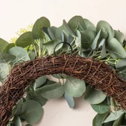 20" Faux Seeded Eucalyptus With Berry Wreath - Hearth & Hand™ With Magnolia 5 20" Faux Seeded Eucalyptus With Berry Wreath - Hearth & Hand™ With Magnolia -Hearth & Hand With Magnolia Shop GUEST 41a13a96 c221 49a5 8b77 d32654409299