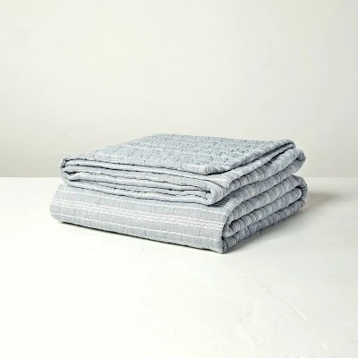 Alternating Stripe Matelassé Coverlet - Hearth & Hand™ With Magnolia 2 Alternating Stripe Matelassé Coverlet - Hearth & Hand™ With Magnolia - Image 2