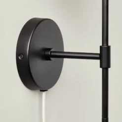 Fabric Shade Wall Sconce Black/Cream - Hearth & Hand™ With Magnolia 7 Fabric Shade Wall Sconce Black/Cream - Hearth & Hand™ With Magnolia -Hearth & Hand With Magnolia Shop GUEST 51cb8839 55f3 4ab8 ab1b 827de63a5283