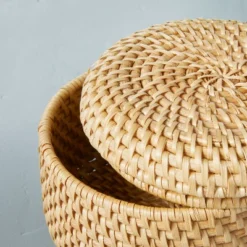 Woven Basket With Lid Natural - Hearth & Hand™ With Magnolia 7 Woven Basket With Lid Natural - Hearth & Hand™ With Magnolia -Hearth & Hand With Magnolia Shop GUEST 5771aee5 3de9 4b2d 8eea 1b818536233b