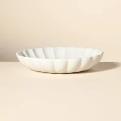 Scalloped Edge Stoneware Serving Bowl Cream - Hearth & Hand™ With Magnolia -Hearth & Hand With Magnolia Shop GUEST 5c234630 0bd4 4002 b121 13ec1d0efb37