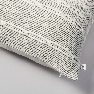 Horizontal Chain Stripe Throw Pillow - Hearth & Hand™ With Magnolia 3 Horizontal Chain Stripe Throw Pillow - Hearth & Hand™ With Magnolia - Image 3