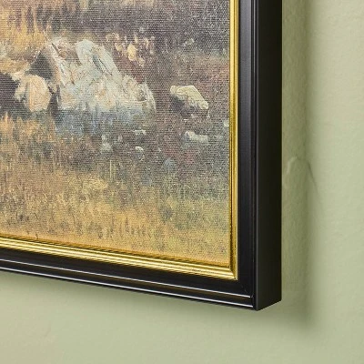 20"x24" Horizontal Landscape Mountain Framed Wall Art - Hearth & Hand™ With Magnolia 2 20"x24" Horizontal Landscape Mountain Framed Wall Art - Hearth & Hand™ With Magnolia - Image 2