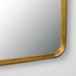 Arched Metal Frame Mirror Brass Finish - Hearth & Hand™ With Magnolia -Hearth & Hand With Magnolia Shop GUEST 716e116a 6ee0 4b78 a585 1d1b6a8fc93b