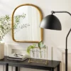Arched Metal Frame Mirror Brass Finish - Hearth & Hand™ With Magnolia