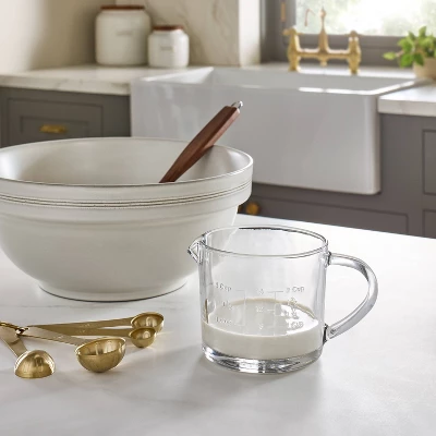 2 Cup Glass Measuring Cup - Hearth & Hand™ With Magnolia 1 2 Cup Glass Measuring Cup - Hearth & Hand™ With Magnolia