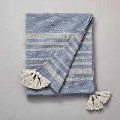Heathered Stripe Tasseled Woven Throw Blanket - Hearth & Hand™ With Magnolia 6 Heathered Stripe Tasseled Woven Throw Blanket - Hearth & Hand™ With Magnolia -Hearth & Hand With Magnolia Shop GUEST 7875158e b8bb 4d10 98bc dd0b4288eb91