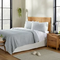 Alternating Stripe MatelassĂ© Pillow Sham - Hearth & Handâ„¢ With Magnolia