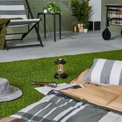 LED Flashlight Green/Brown - Hearth & Hand™ With Magnolia 1 LED Flashlight Green/Brown - Hearth & Hand™ With Magnolia