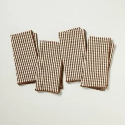 Set Of 4 Serged Edge Gingham Cloth Napkins - Hearth & Hand™ With Magnolia 6 Set Of 4 Serged Edge Gingham Cloth Napkins - Hearth & Hand™ With Magnolia -Hearth & Hand With Magnolia Shop GUEST 8716e406 9c40 4e5a afbf 5256bd14ec84