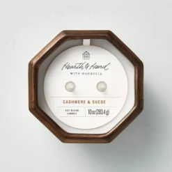 Octagonal Ceramic Cashmere & Suede Fall Jar Candle Metallic Bronze - Hearth & Hand™ With Magnolia 6 Octagonal Ceramic Cashmere & Suede Fall Jar Candle Metallic Bronze - Hearth & Hand™ With Magnolia -Hearth & Hand With Magnolia Shop GUEST 8b6b4f4d fe54 493d 9413 01e34eb72dbf
