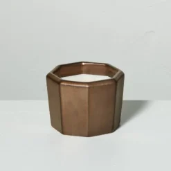 Octagonal Ceramic Cashmere & Suede Fall Jar Candle Metallic Bronze - Hearth & Hand™ With Magnolia 8 Octagonal Ceramic Cashmere & Suede Fall Jar Candle Metallic Bronze - Hearth & Hand™ With Magnolia -Hearth & Hand With Magnolia Shop GUEST 8d3191e0 b160 4eec bea1 9822c9fa9e34