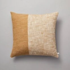 18"x18" Vertical Color Block Square Throw Pillow - Hearth & Hand™ With Magnolia -Hearth & Hand With Magnolia Shop GUEST 8eec7d6e 5023 4623 8012 6a328076f495