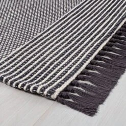 Textured Border Stripe Area Rug - Hearth & Handâ„¢ With Magnolia
