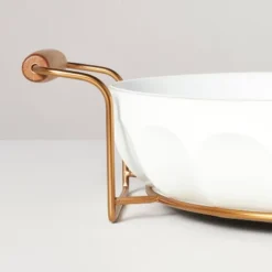 3qt Oven-to-Table Fluted Stoneware Round Baking Dish With Cradle Carrier Cream - Hearth & Hand™ With Magnolia 5 3qt Oven-to-Table Fluted Stoneware Round Baking Dish With Cradle Carrier Cream - Hearth & Hand™ With Magnolia -Hearth & Hand With Magnolia Shop GUEST 946b3778 a0ff 4ff7 bb95 3c491bb7f6bb