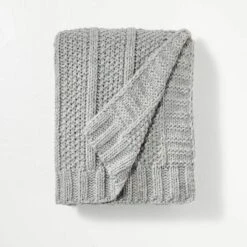 Chunky Textured Knit Throw Blanket - Hearth & Hand™ With Magnolia 8 Chunky Textured Knit Throw Blanket - Hearth & Hand™ With Magnolia -Hearth & Hand With Magnolia Shop GUEST 967ad06b d7d1 4d74 abd1 aecc023f20eb