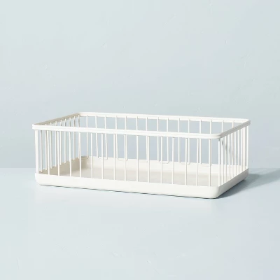 Wire Storage Basket Sour Cream - Hearth & Hand3 With Magnolia 7 Wire Storage Basket Sour Cream - Hearth & Hand3 With Magnolia - Image 7