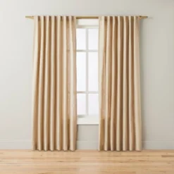 Fleck Stripe Leno Weave Curtain Panel Natural - Hearth & Hand™ With Magnolia 9 Fleck Stripe Leno Weave Curtain Panel Natural - Hearth & Hand™ With Magnolia -Hearth & Hand With Magnolia Shop GUEST 9976e7d5 9983 49c8 a432 f89edf15ed43