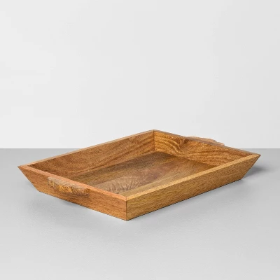 Carved Wood Tray - Hearth & Hand™ With Magnolia 1 Carved Wood Tray - Hearth & Hand™ With Magnolia