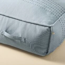 44"x22"x10 Rib Stripe Woven Chambray Outdoor Patio Cushioned Bench Blue - Hearth & Hand™ With Magnolia 5 44"x22"x10 Rib Stripe Woven Chambray Outdoor Patio Cushioned Bench Blue - Hearth & Hand™ With Magnolia -Hearth & Hand With Magnolia Shop GUEST 9d60275c b9a9 4ec1 9ed9 2707c956cba3