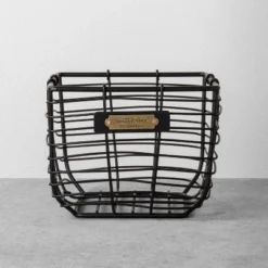 Wire Storage Basket Black - Hearth & Hand™ With Magnolia -Hearth & Hand With Magnolia Shop GUEST 9efe2300 6485 4139 a4f9 0d72fff69623