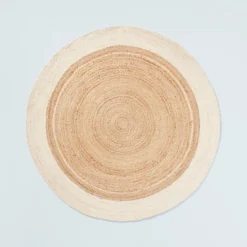 Bordered Color Block Braided Jute Area Rug Cream/Natural - Hearth & Hand™ With Magnolia 8 Bordered Color Block Braided Jute Area Rug Cream/Natural - Hearth & Hand™ With Magnolia -Hearth & Hand With Magnolia Shop GUEST a0c10415 4f9c 4b5a b871 4df723b8b079