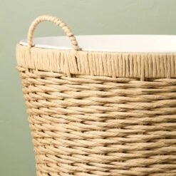 23L Woven Wrapped Metal Beverage Tub - Hearth & Hand™ With Magnolia 3 23L Woven Wrapped Metal Beverage Tub - Hearth & Hand™ With Magnolia -Hearth & Hand With Magnolia Shop GUEST a14ebc9a b0cf 4000 a887 8fdbaf6a56ef