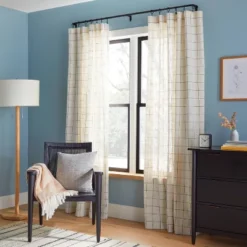 French Return Curtain Rod Matte Black - Hearth & Hand™ With Magnolia 6 French Return Curtain Rod Matte Black - Hearth & Hand™ With Magnolia -Hearth & Hand With Magnolia Shop GUEST a3aa79f2 7f14 4893 9ea7 3be99d292fe9