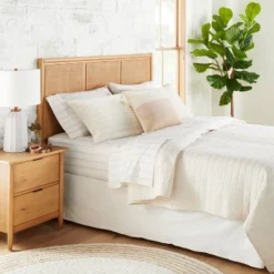 Channel Stitch Heathered Quilt - Hearth & Hand™ With Magnolia 5 Channel Stitch Heathered Quilt - Hearth & Hand™ With Magnolia -Hearth & Hand With Magnolia Shop GUEST a3b71507 25f8 46aa a5f4 34c20fa9cbc3