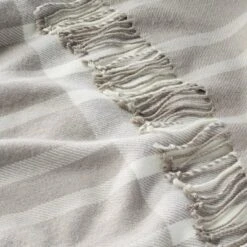 Tonal Plaid Stripes Woven Stadium Blanket Cream/Gray - Hearth & Hand™ With Magnolia 5 Tonal Plaid Stripes Woven Stadium Blanket Cream/Gray - Hearth & Hand™ With Magnolia -Hearth & Hand With Magnolia Shop GUEST a547a455 2807 47d4 81a0 5dc93e6ede8a