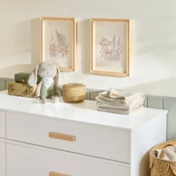 2pk 14"x11" Mushroom Framed Wall Art Set - Hearth & Handâ„¢ With Magnolia