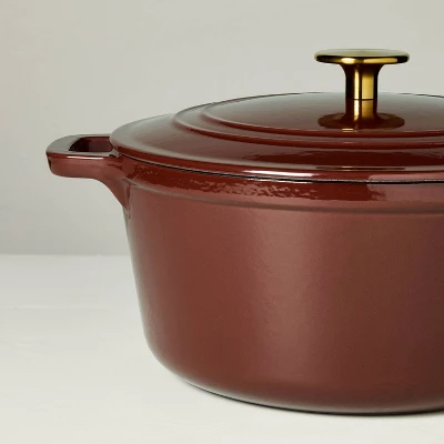 5qt Dutch Oven Red - Hearth & Hand™ With Magnolia 3 5qt Dutch Oven Red - Hearth & Hand™ With Magnolia - Image 3