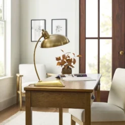 Toggle Switch Task Lamp Brass - Hearth & Hand™ With Magnolia