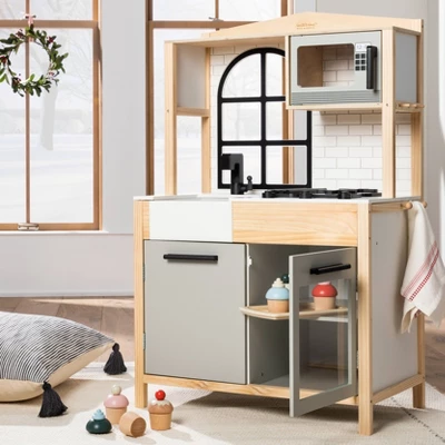 Wooden Toy Kitchen - Hearth & Hand™ With Magnolia 1 Wooden Toy Kitchen - Hearth & Hand™ With Magnolia