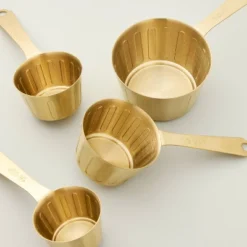 4pc Stainless Steel Measuring Cups Vintage Brass Finish - Hearth & Hand™ With Magnolia 3 4pc Stainless Steel Measuring Cups Vintage Brass Finish - Hearth & Hand™ With Magnolia -Hearth & Hand With Magnolia Shop GUEST be91b830 3b1f 4c9d b680 2a63b36d0d0a
