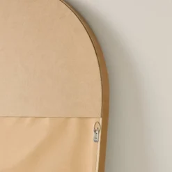 Arched 28"x70" Wood Framed Leaner Mirror Brass - Hearth & Hand™ With Magnolia -Hearth & Hand With Magnolia Shop GUEST c350a3ae 9418 401b 8fd8 dd8c2dfa59af