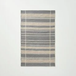 Wool Blend Variegated Stripe Area Rug Dark Gray - Hearth & Hand™ With Magnolia 11 Wool Blend Variegated Stripe Area Rug Dark Gray - Hearth & Hand™ With Magnolia -Hearth & Hand With Magnolia Shop GUEST c629a83d a738 4bab bd2a 06965392a6e8